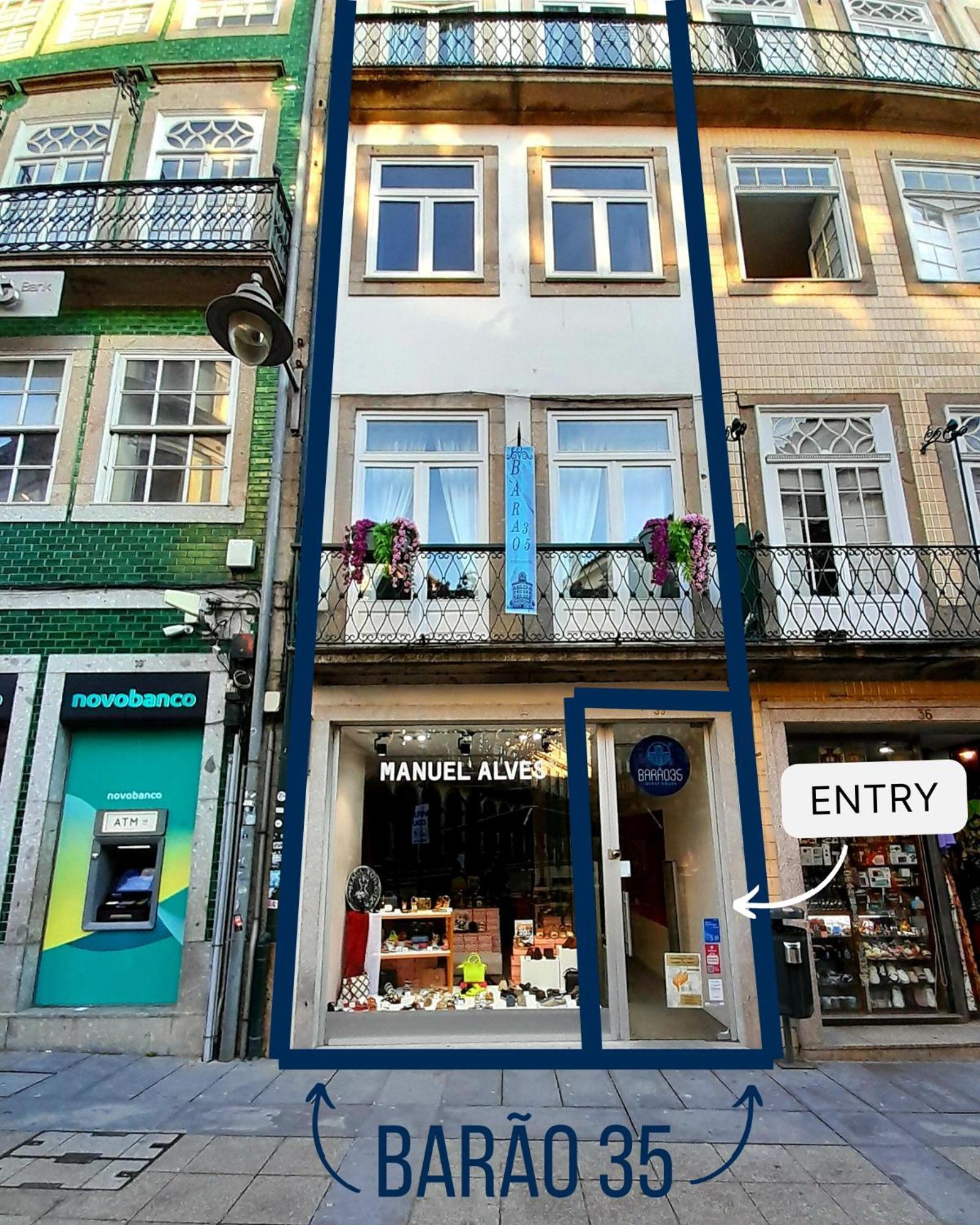 Barao 35 Guest House Braga Zewnętrze zdjęcie